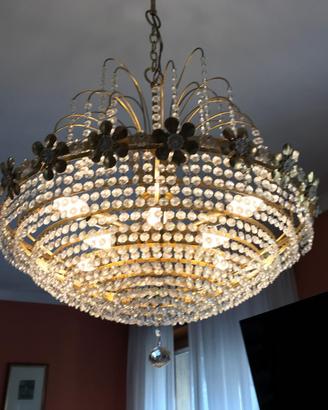 Lampadario swarovski