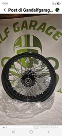 Cerchio anteriore 16x3.5 nuovo raggi inox lama e m