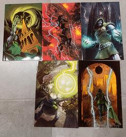 Un mondo sotto destino variant dal numero 1 al 5