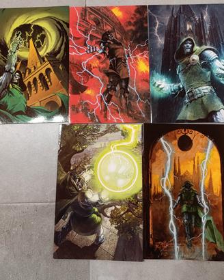 Un mondo sotto destino variant dal numero 1 al 5