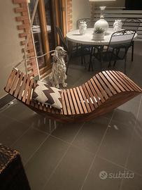 chaise-longue a dondolo
