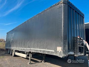 Semirimorchio centinato alla francese mega