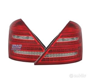FANALI PER MERCEDES CLASSE S W221 05-11 LED ROSSO 