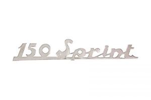Targhetta posteriore Vespa " 150 Sprint "