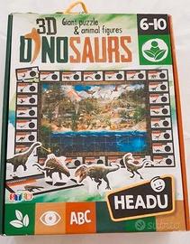 Puzzle 3D "Dinosaurs" età 6-10 anni