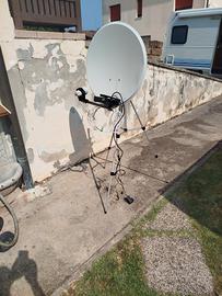 Parabola e Decoder TV Sat 