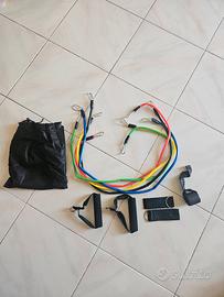 Set 5 Elastici Fitness a Resistenza per esercizi