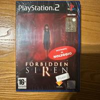 Forbidden Siren PS2 sigillato senza manuale