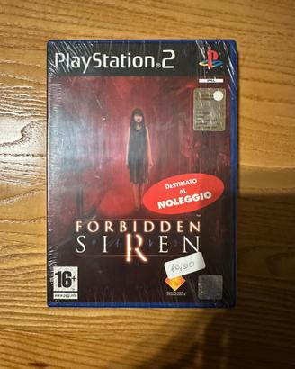 Forbidden Siren PS2 sigillato senza manuale