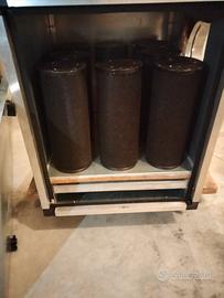 cassone con 9 filtri a carbone 