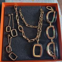 collana orecchine bracciale 