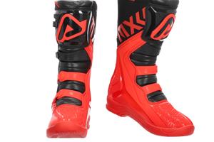 STIVALE ACERBIS X-TEAM 0022999 ENDURO CROSS red/bl