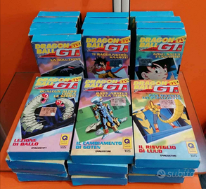 27 videocassette Dragonball vhs cartoni animati