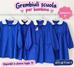 Grembiuli scuola bambina – elementari