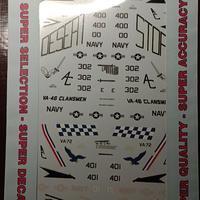 SUPERSCALE decals 72-626 - A-7E Corsairs