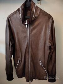 Giacca di pelle Giorgio Brato Uomo