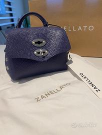 Borsa Zanellato nuova  Sbaby col. Blue sogno