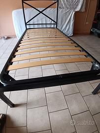 Letto rete materasso una piazza