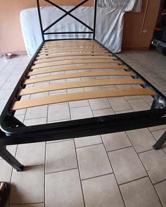 Letto rete materasso una piazza