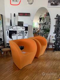 Una poltrona di Moroso modello Victoria