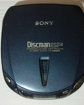 Sony Discman ESP2 CD Compact Player D-E441 GROOVE 