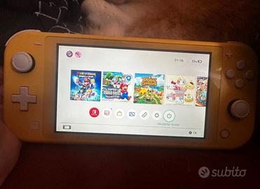 Switch lite gialla
