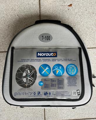Catene da neve gruppo 100 7mm nuove