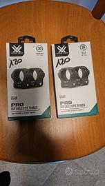 Anelli Vortex 30mm per ottica da puntamento