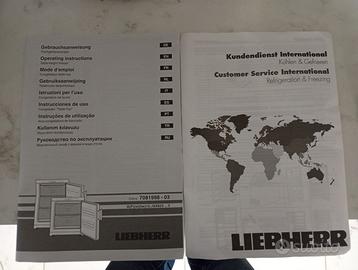 LIEBHERR Manuale d' uso