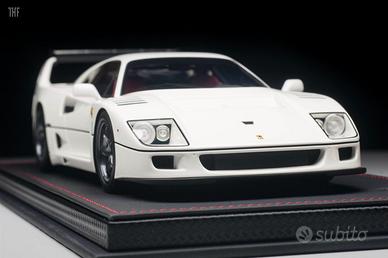Ferrari F40 LM 1:18 – BBR Models (Bianco Avus