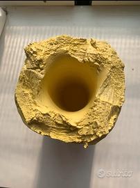 Bitossi ceramiche - vaso clay h30 giallo