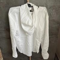 Camicia bianca a righe