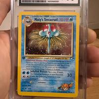 Misty’s Tentacruel cgc 10 1st ed.
