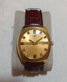 Enicar Ocean Pearl Automatic Day-Date Placcato Oro