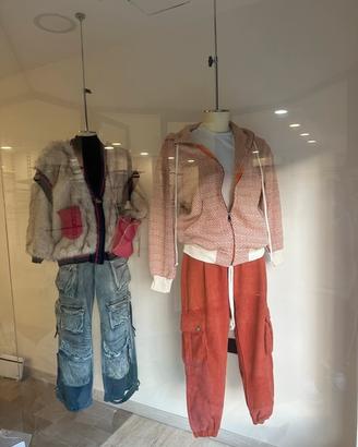 Manichini fluttuanti uomo/donna per negozio moda