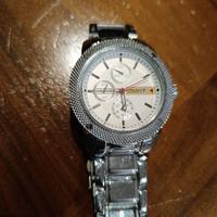 Orologio Curren Chronograph Style - Bianco e Argen