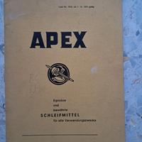 Brochure Depliant APEX - Abrasivi
