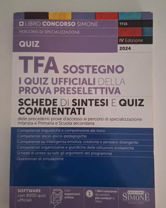 TFA Sostegno Edizioni Simone