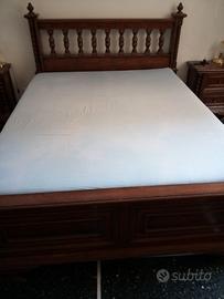 letto matrimoniale legno