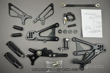 Pedane arretrate TRIUMPH DAYTONA 675 R 2006 - 2012