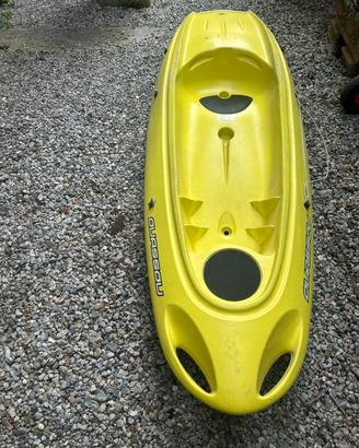 Kayak singolo  BIC Ouassou con pagaia