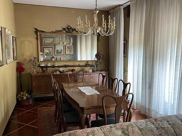 Mobili in radica di noce sala pranzo stile CEREA