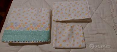 lenzuolo singolo nuovo in flanella