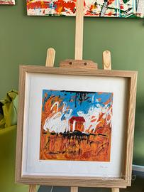 Serigrafia Mario Schifano