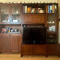 Soggiorno in legno stile rustico