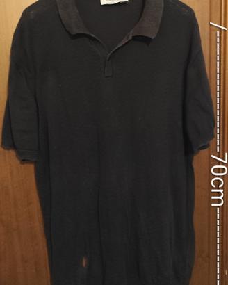Polo uomo marcup man originale in cotone nero L