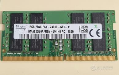 Memoria Ram DDR4 16gb Notebook 