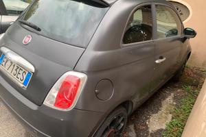 Fiat 500 matt black marciante perfetta