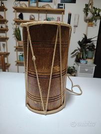 tamburello in legno artigianale 