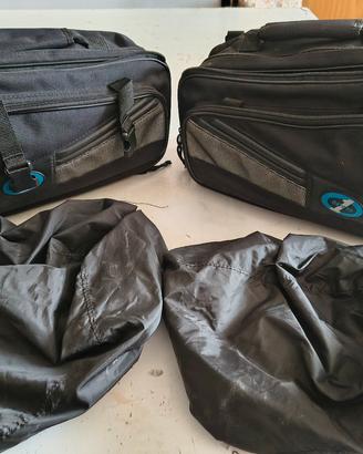 coppia borse laterali moto Oxford First time